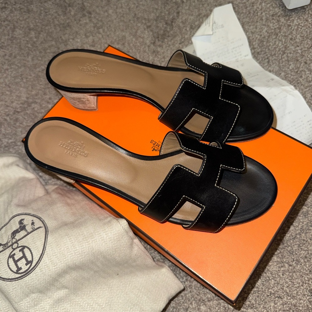 Hermes Oasis Heels